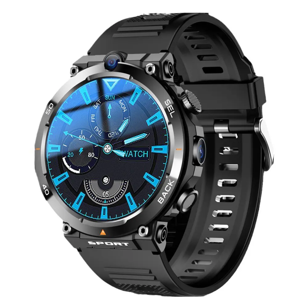 All-Network 4G Android SIM-Card Compatible Multi-Function Video Calling Smartwatch