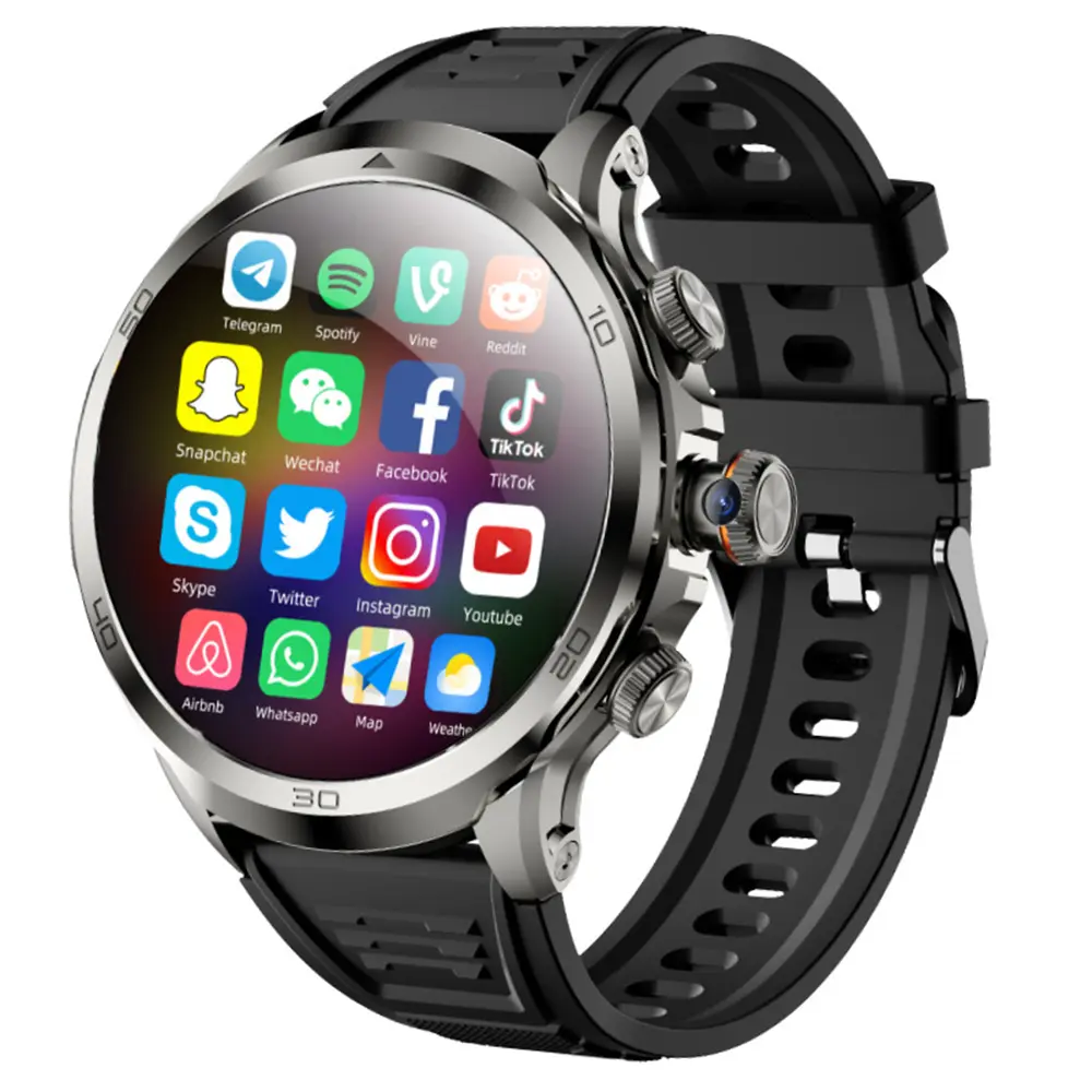 All-Network 4G Phone Multi-Function Video Smartwatch
